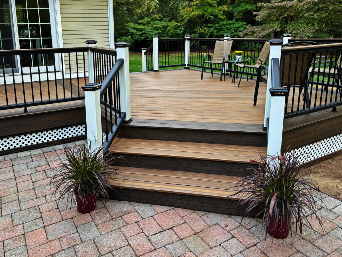 New Trex Decking and Railing in Westfield, MA