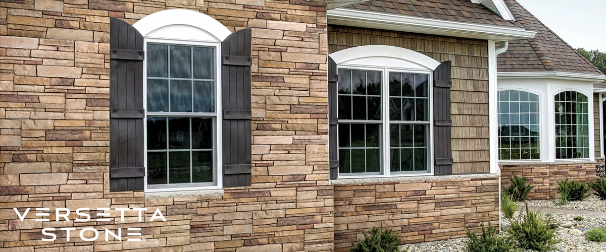 House using Versetta Stone