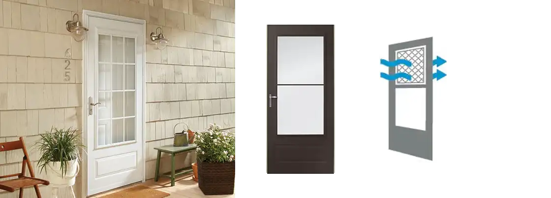 3/4 Storm Doors