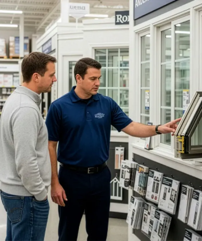 Expert working with a Customer