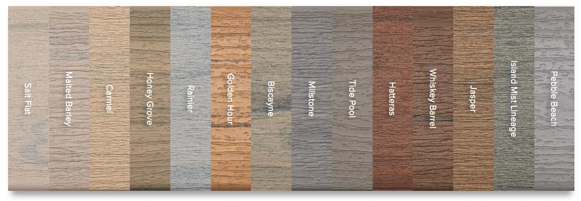 Trex SunComfortable Deck Color Options