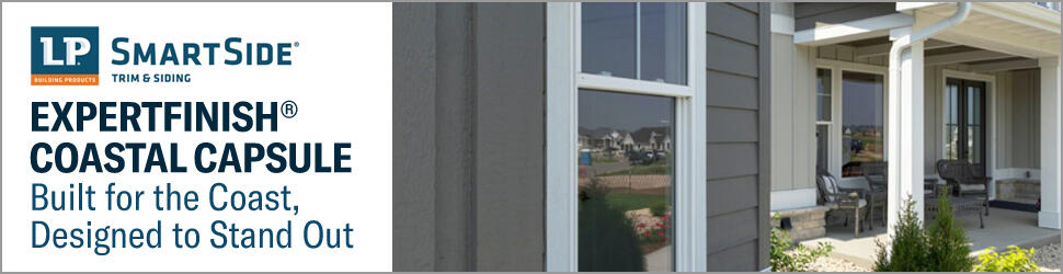 LP® SmartSide® Trim & Siding has refined durability, workability and longer-lasting curb appeal. Co-Op Ad