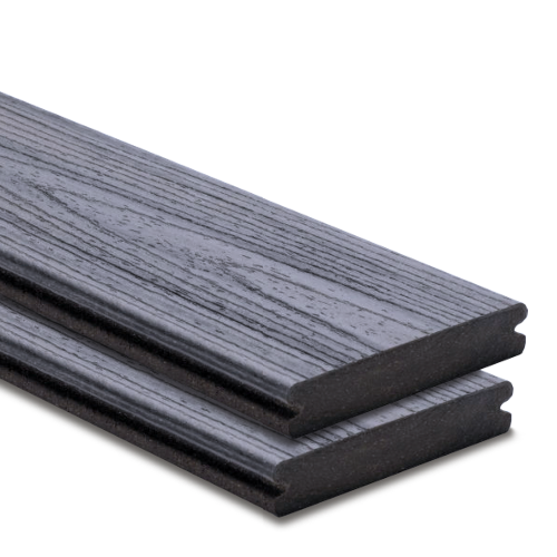 Composite decking boards for decks and porches