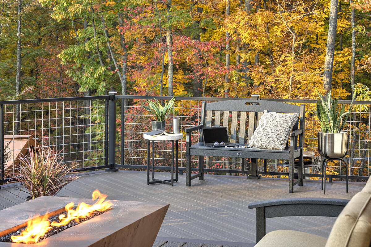 Tex Deck in the Fall Months