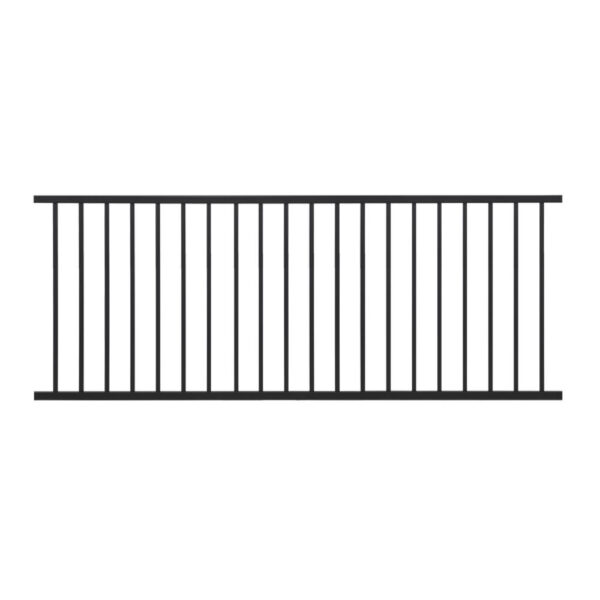 Trex Select Alum Rail W/Sq Bal Horiz Blk